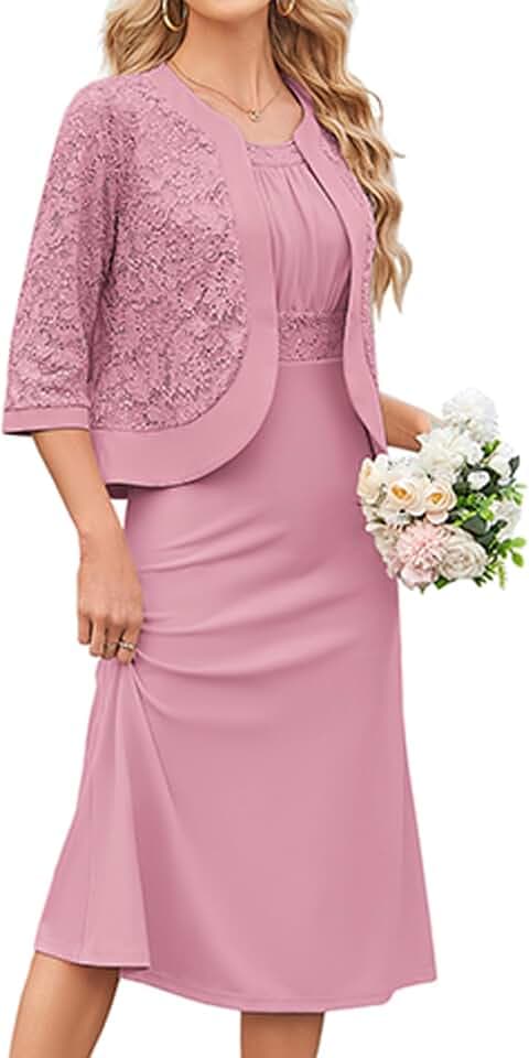 GRACE KARIN Women's Formal Wedding Guest Dress Mother of the Bride Dress