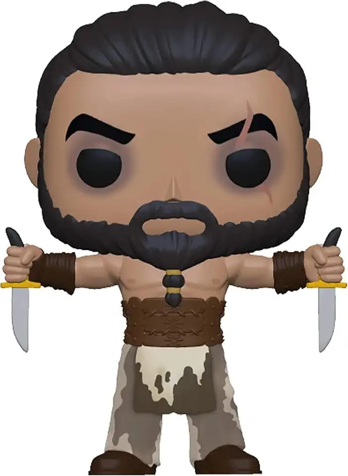 Funko Pop! TV: GOT - Khal Drogo mit Daggers - Game of Thrones - Vinyl-Sammelfigur - Geschenkidee - Offizielle Handelswaren - Spielzeug Für Kinder und Erwachsene - TV Fans
