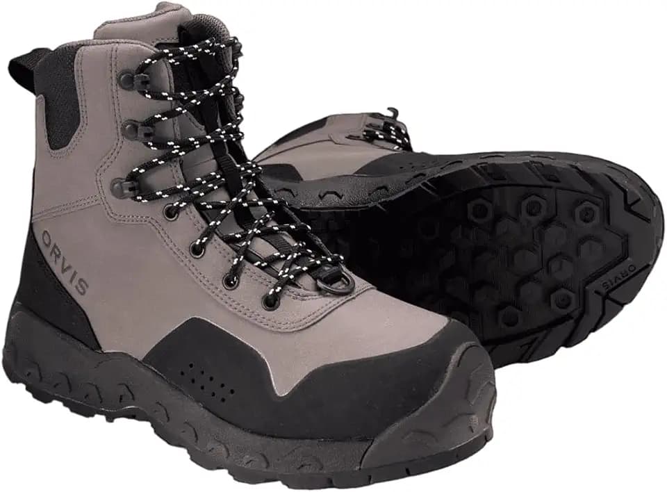 Orvis Clearwater Wading Boots - Rubber Sole, Women's Fit, Durable Synthetic Leather, Scratch Toe, EVA Foam Comfort