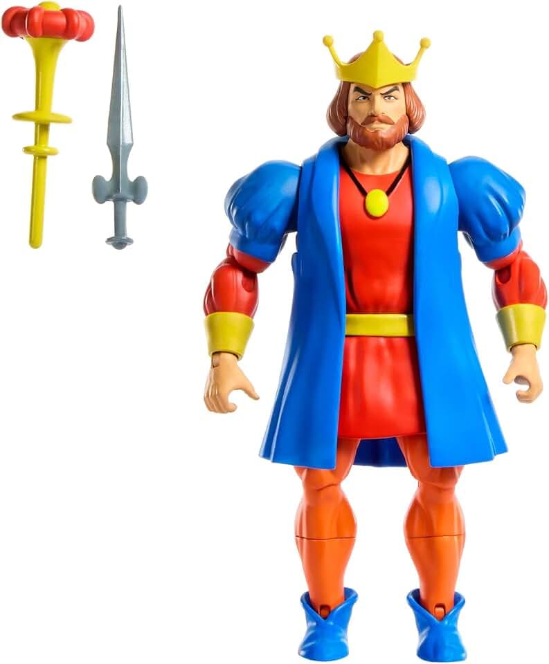 Masters of the Universe Origins Cartoon Collection King Randor Figur