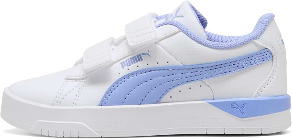 PUMA Kids Girls Jada Classic V Slip On Sneakers Shoes Casual - White