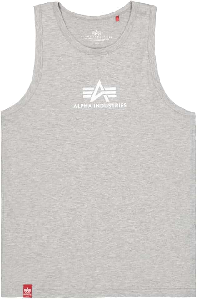 ALPHA INDUSTRIES Herren Basic Mid Logo Tank
