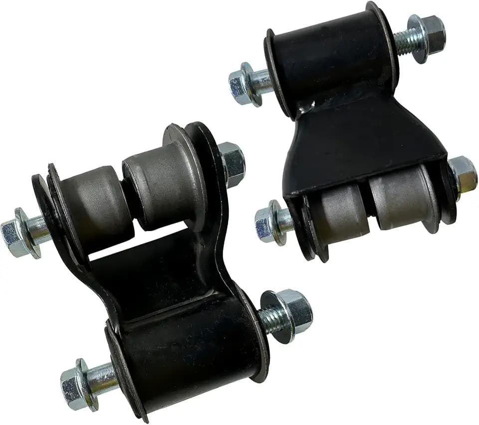 BST BSSP Pair Rear Leaf Spring Shackle 722-041 Compatible with 2005-2021 Toyota Tacoma