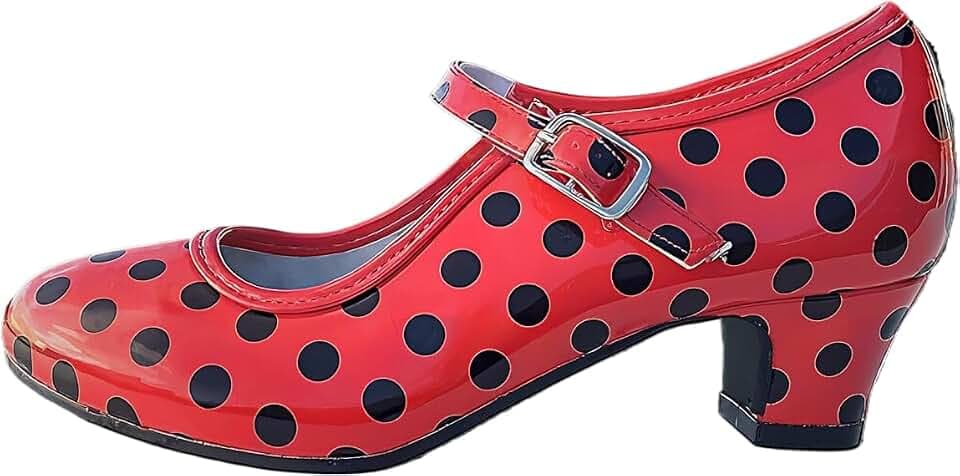 Tanzschuhe für Flamenco oder Sevillana, Kinder- und Erwachsenengröße