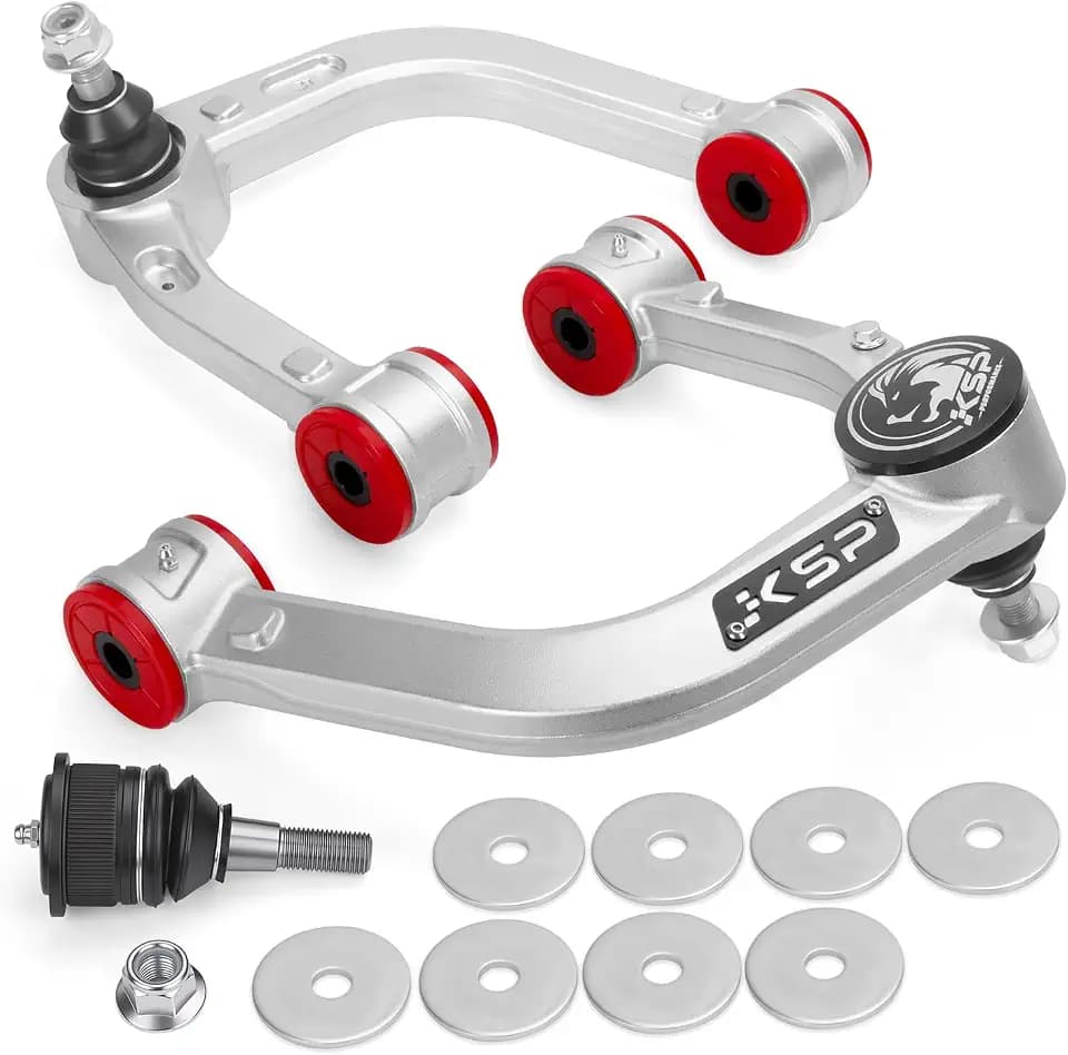 KSP Front Upper Control Arm For Toyota 4Runner 2003-2023, 2-4" Adjustable Front Aluminum Control Arm for 2006-2016 FJ Cruiser 2003-2022 Land Cruiser Lexus GX, One-piece Aftermarket Forged UCA