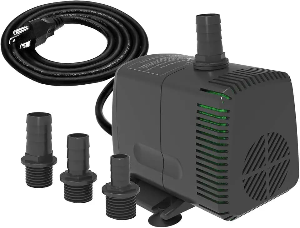Knifel Submersible Water Pump 880GPH Pond Pump for Fountains
