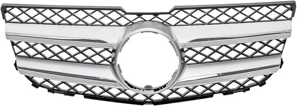 GLK 350 Grill GLK350 Front Grille Bumper for Mercedes Benz X204 Silver