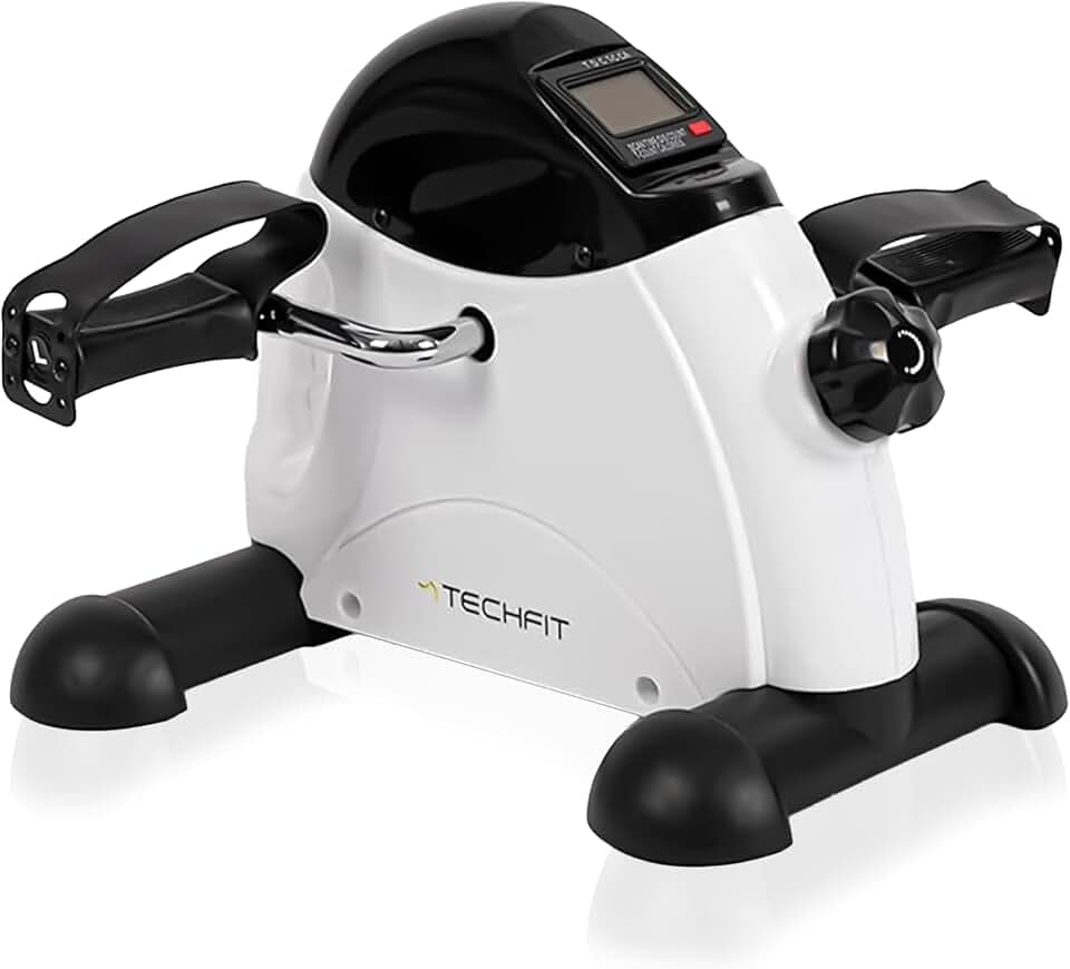 Techfit Pedal-Ausbilder, Mini-Heimtrainer für Heim und Büro, leichte Trainingsmaschine für Arme und Beine, geeignet für Erholung und leichtes Ausbildung