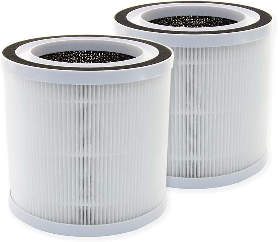 PUREBURG ErsatzFilter kompatibel mit TCL BREEVA A1 & A1W Luftreiniger,Teilenummer Breeva A1F, 2er-Pack
