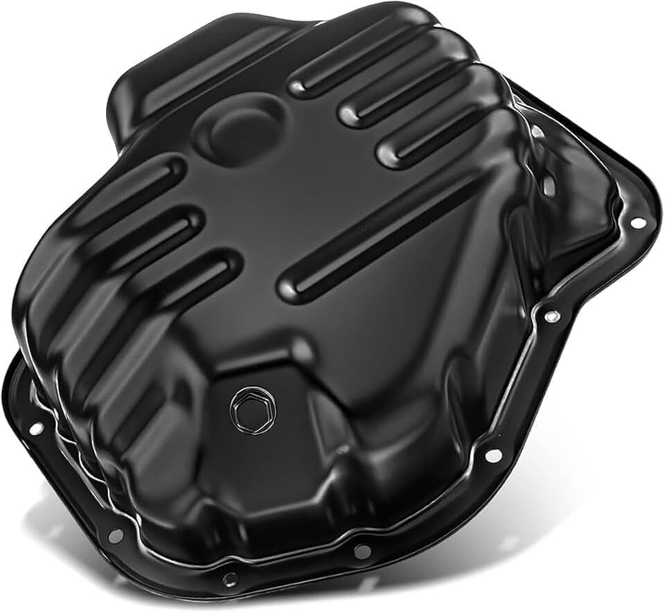 YHTAUTO Engine Oil Pan Sump with Drain Plug for Toyota, Scion