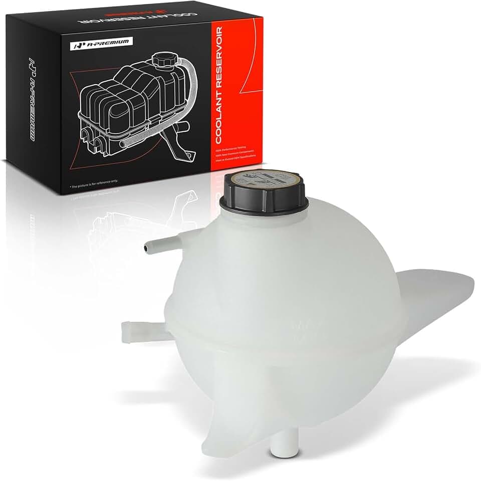 A-Premium Engine Radiator Coolant Expansion Reservoir Overflow Tank [W/Cap]