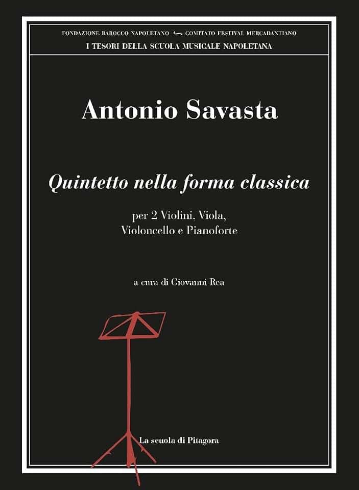 Quintetto nella forma classica. Per 2 violini, viola, violoncello e pianoforte (I tesori della scuola musicale napoletana)