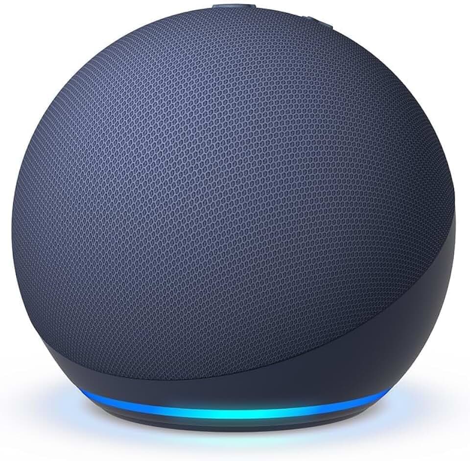 Echo Dot (Neueste Generation) | Smarter WLAN- und Bluetooth-Lautsprecher und gigantischem, sattem Klang | Tiefseeblau, mit Alexa+ Early Access
