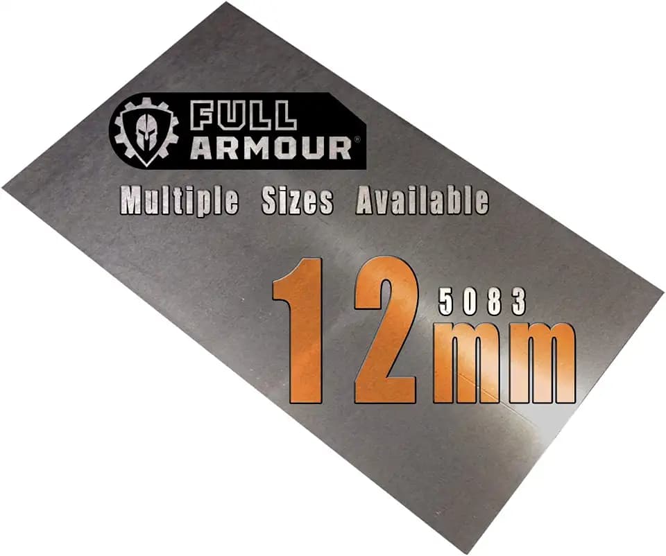 12 mm Aluminium platte – 150 mm x 100 mm (15cm x 10cm)