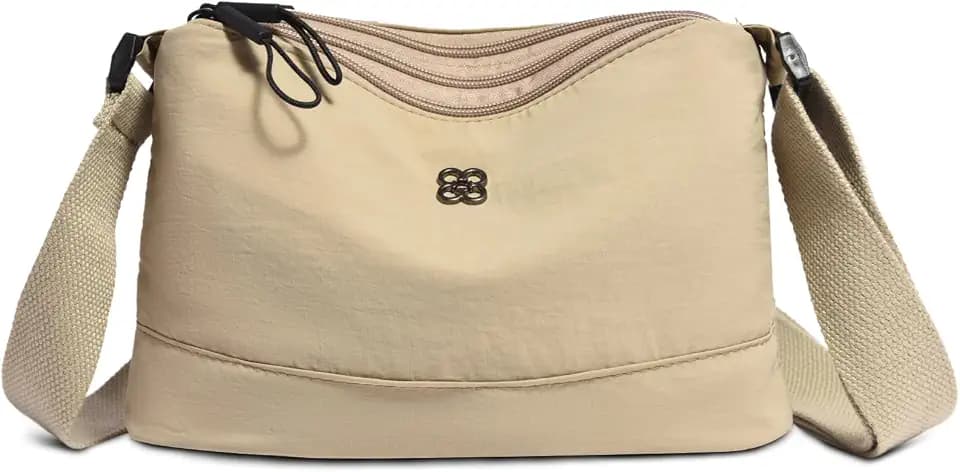 Eslcorri Small Nylon Crossbody Bags for Women, Lightweight Shoulder Purse