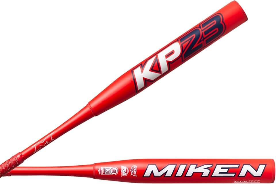 Miken Miken | 2025 | KP23 Slowpitch Softball Bat | USSSA | 12.5" Barrel | Maxload | 2 Pc. Composite | Multiple Sizes
