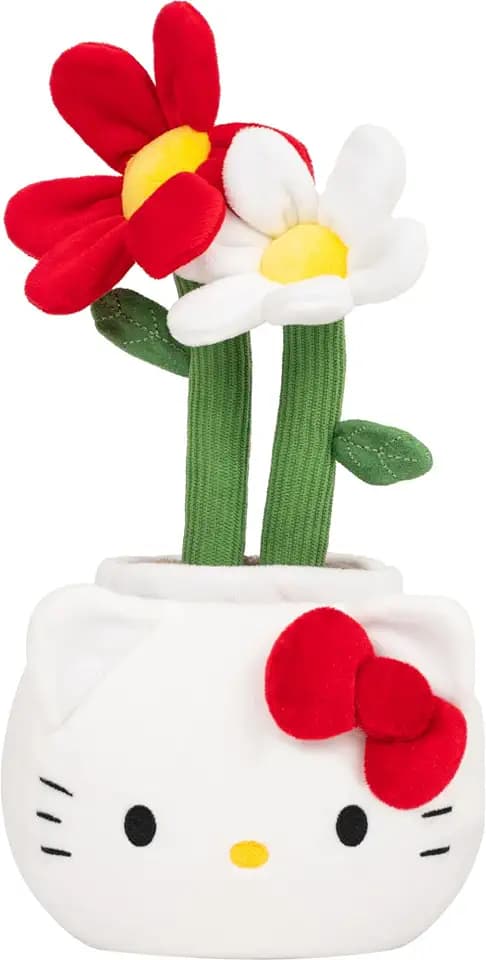Jazwares Greenhouse by Russ 12-Inch Hello Kitty® Daisy Plush - Ultrasoft Official Sanrio® Plush Ages 3+