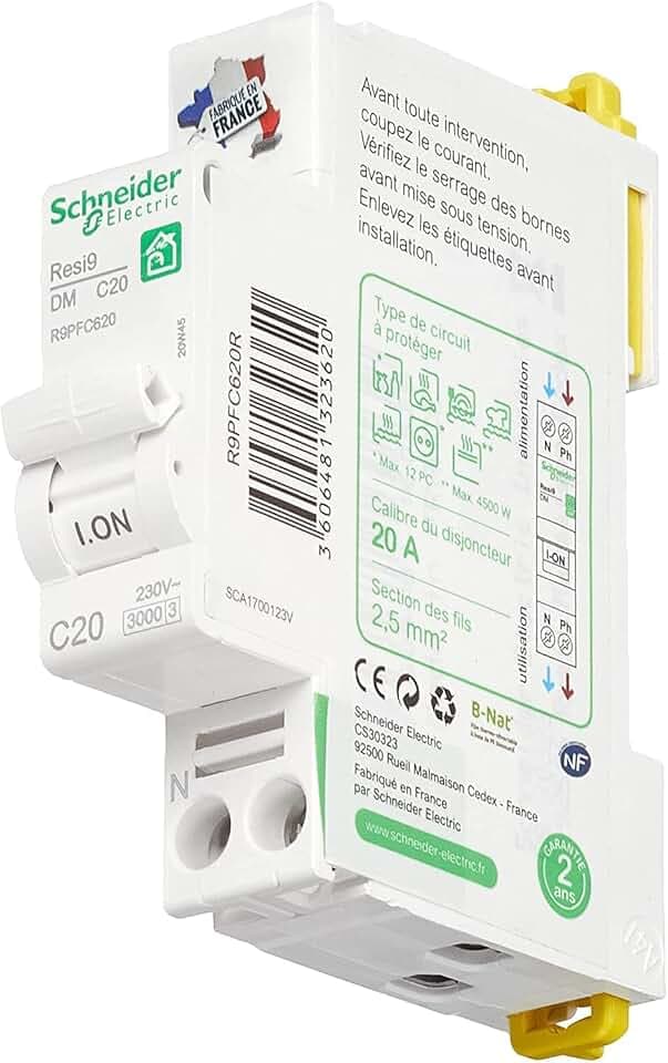 Schneider – Rési9 (20 A Kurve C) schraubmontierbarer Leistungsschalter XP-Reihe