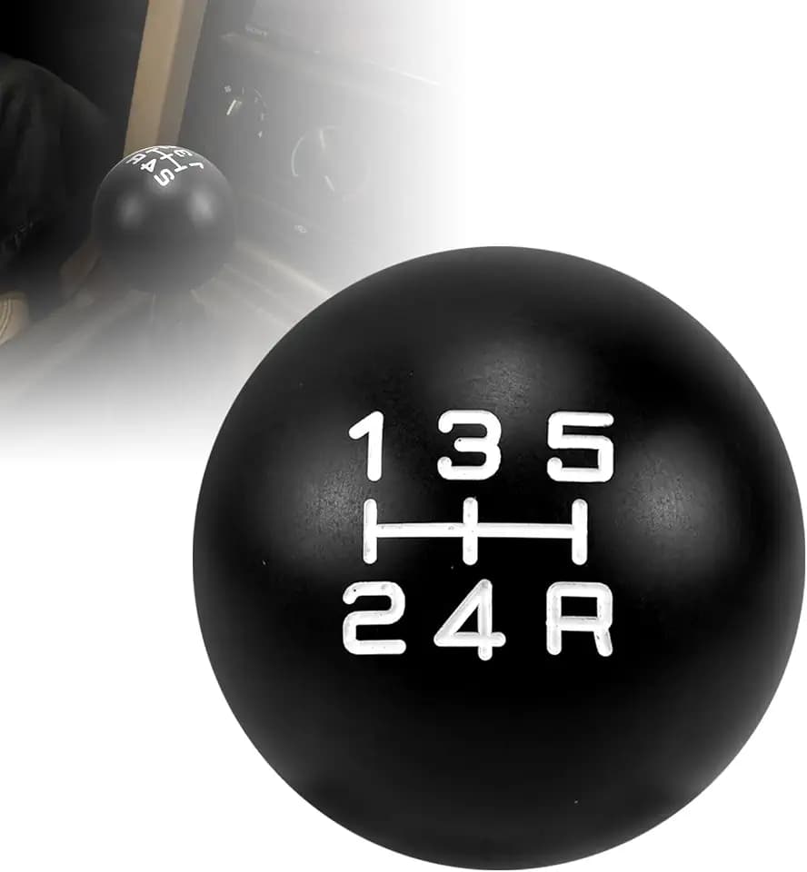 RYANSTAR RACING 5 Speed Short Throw Shift Knob M12x1.75 White