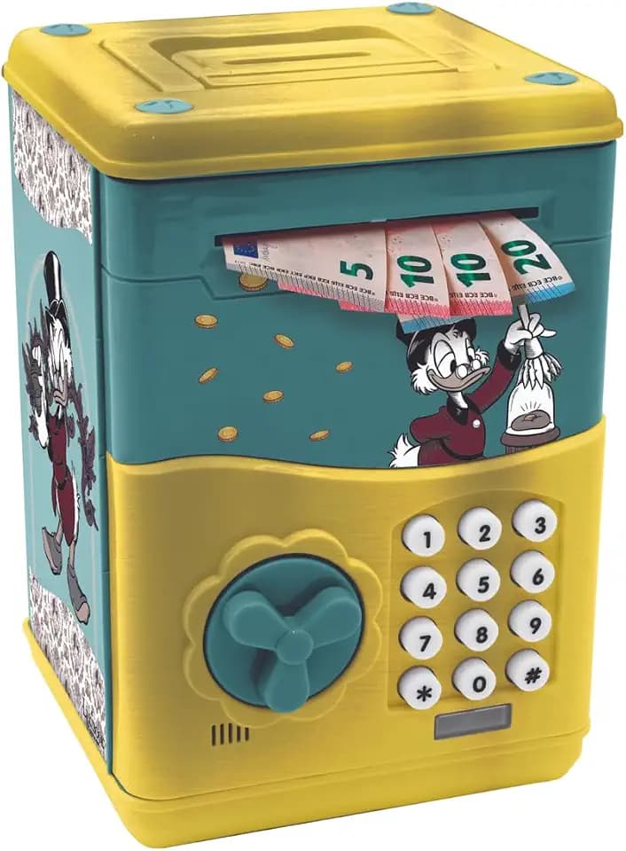 Lexibook, Dagobert Duck, elektronische Spardose, JG150SCLXB