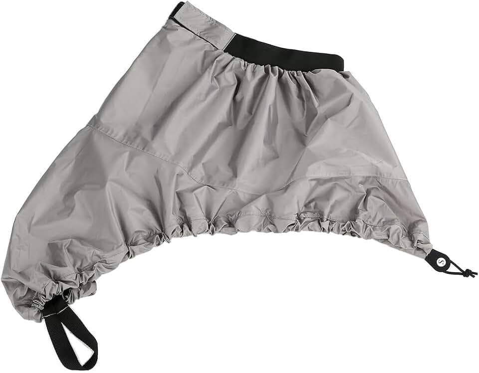 Ejoyous Kayak Spray Skirt,Universal Adjustable Sport Water resistants Nylon Kayak Spray Skirt, Deck Sprayskirt Cover, Canoe Spray Skirt Water Sports Accessories