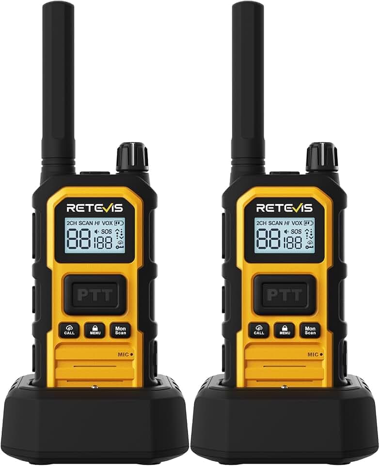Retevis RB48PLUS GMRS Walkie Talkies Long Range,IP67 Waterproof 2 Way Radio
