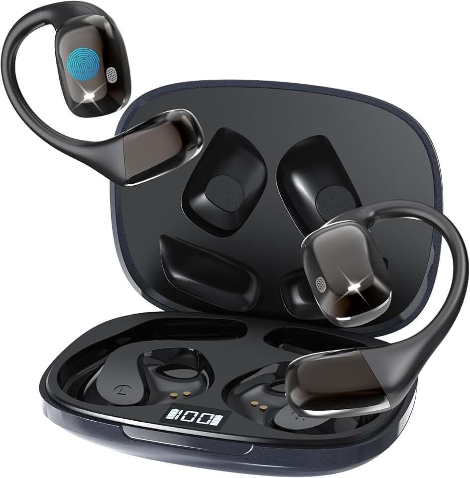 MONODEAL KI Übersetzer Kopfhörer, Echtzeit Translation Earbuds, Bluetooth Übersetzungskopfhörer 134 SprachüBersetzer Mit Echtzeit ÜBersetzung Für Reisen Lernen