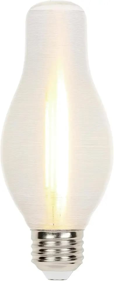 Westinghouse 5276000 6.5 Watt (60 Watt Equivalent) Glowescent H19 Dimmable Clear Spun-Satin LED Light Bulb, Medium Base