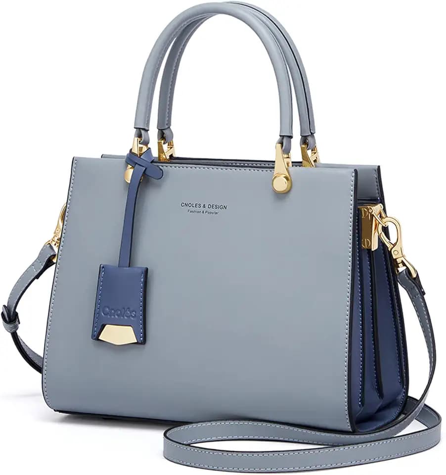 Cnoles Handbags for Women Fashion Leather Tote Shoulder Bags Satchel Purse