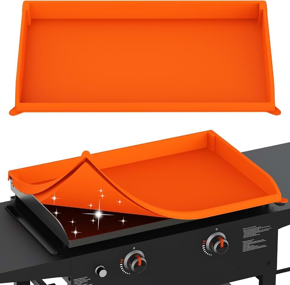 28" Silicone Griddle Cover for Blackstone -Full Edge Grill Top Mat