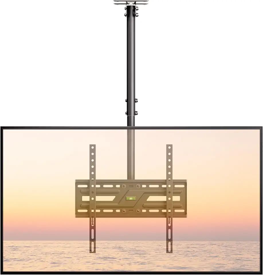 monTEK Pole Ceiling TV Mount Bracket for 37-75 inch TVs Holds up to 110lbs