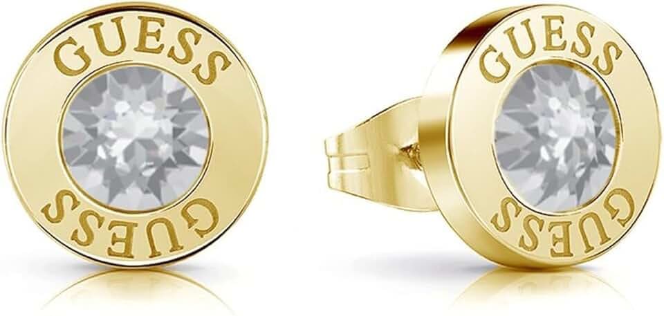 Guess Jewellery Ohrringe Shiny Crystals UBE78095 Marke ohne Metall, Einheitsgröße, Unkostbare Metalle, Kein Edelstein