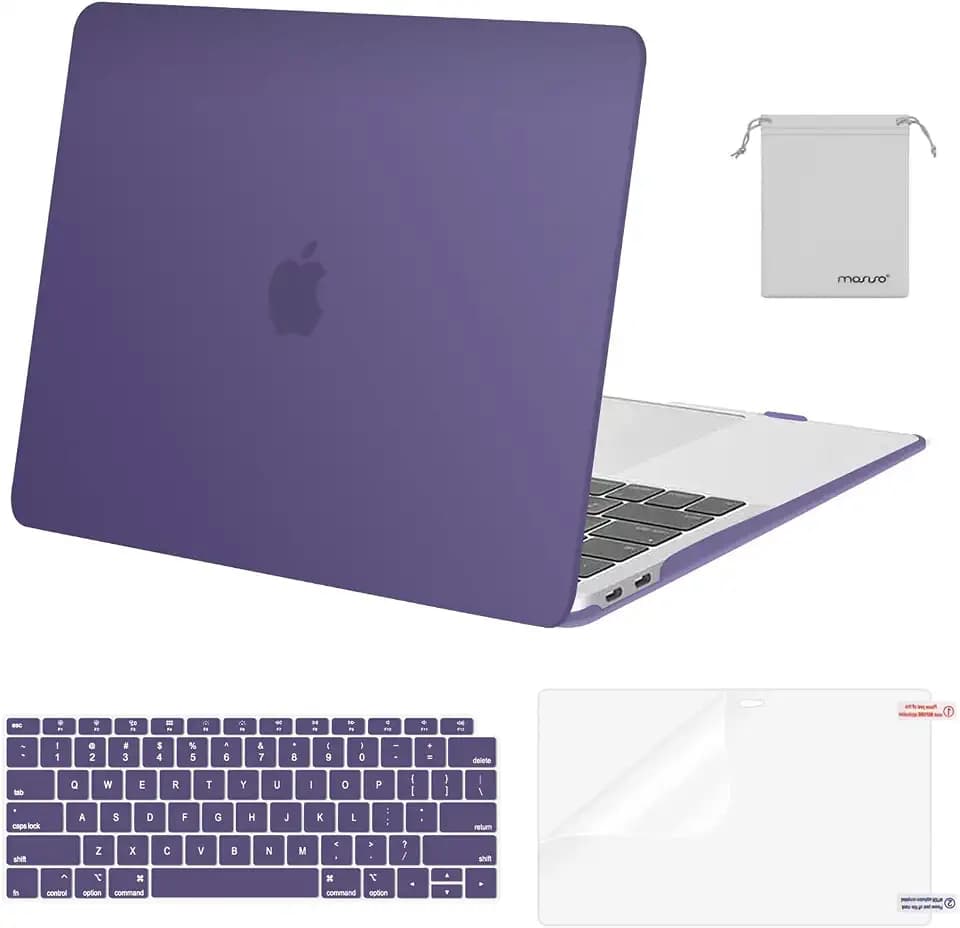 MOSISO Compatible with MacBook Air 13 inch Case M1 2021 2020 2019 2018