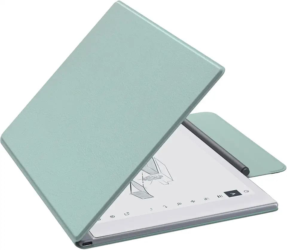 MoKo Hülle für Remarkable 2 Tablet 2020 mit Stifthalter, Armee Grün