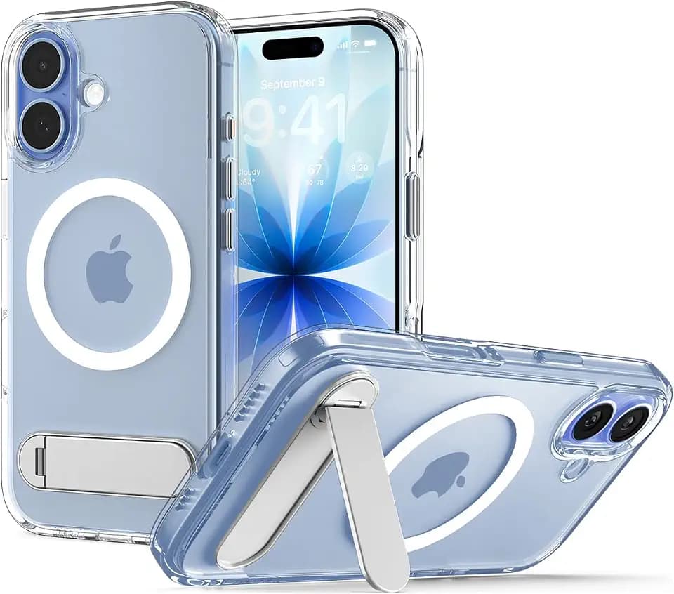 Spigen Ultra Hybrid S MagFit for iPhone 17 Case, Clear White