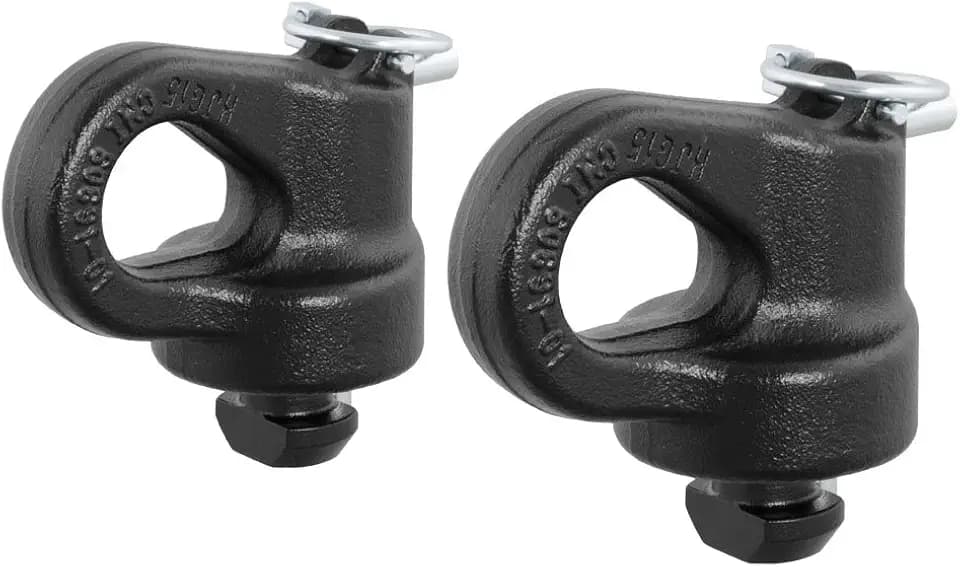 CURT 60691 OEM Puck System Gooseneck Safety Chain Anchors OEM Puck System Required