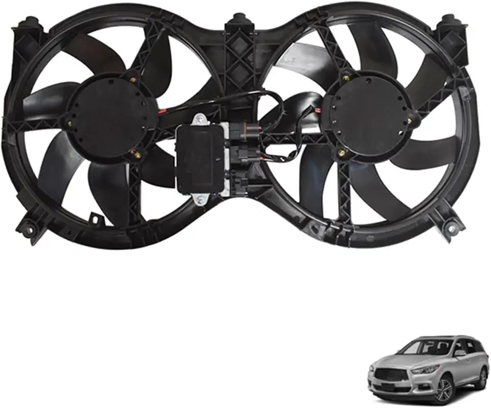 munirater Radiator Cooling Dual Fan Replacement for Pathfinder 2013-2020