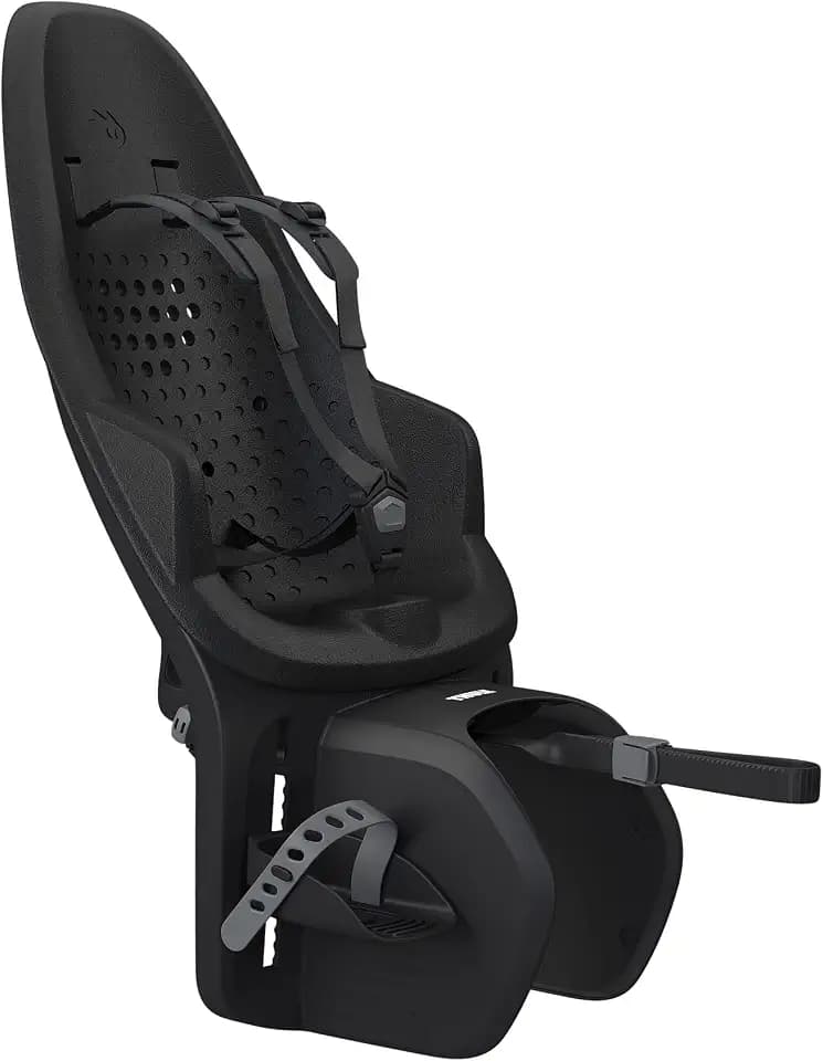 Thule Yepp 2 Mounted Child Bike seat, Adjustable footrests, 5-Point Harness and Easy to Mount Design