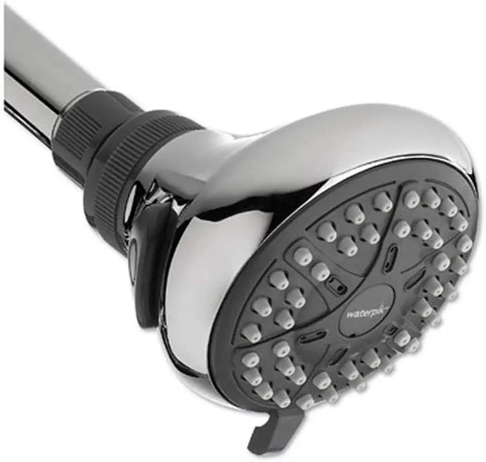 Waterpik VBE-423 EcoFlow Duschkopf mit niedrigem Durchfluss, Chrome, 1