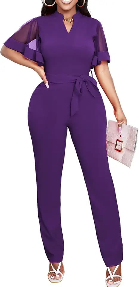 Yiershu Women's Jumpsuits Casual Dressy One Piece Outfits