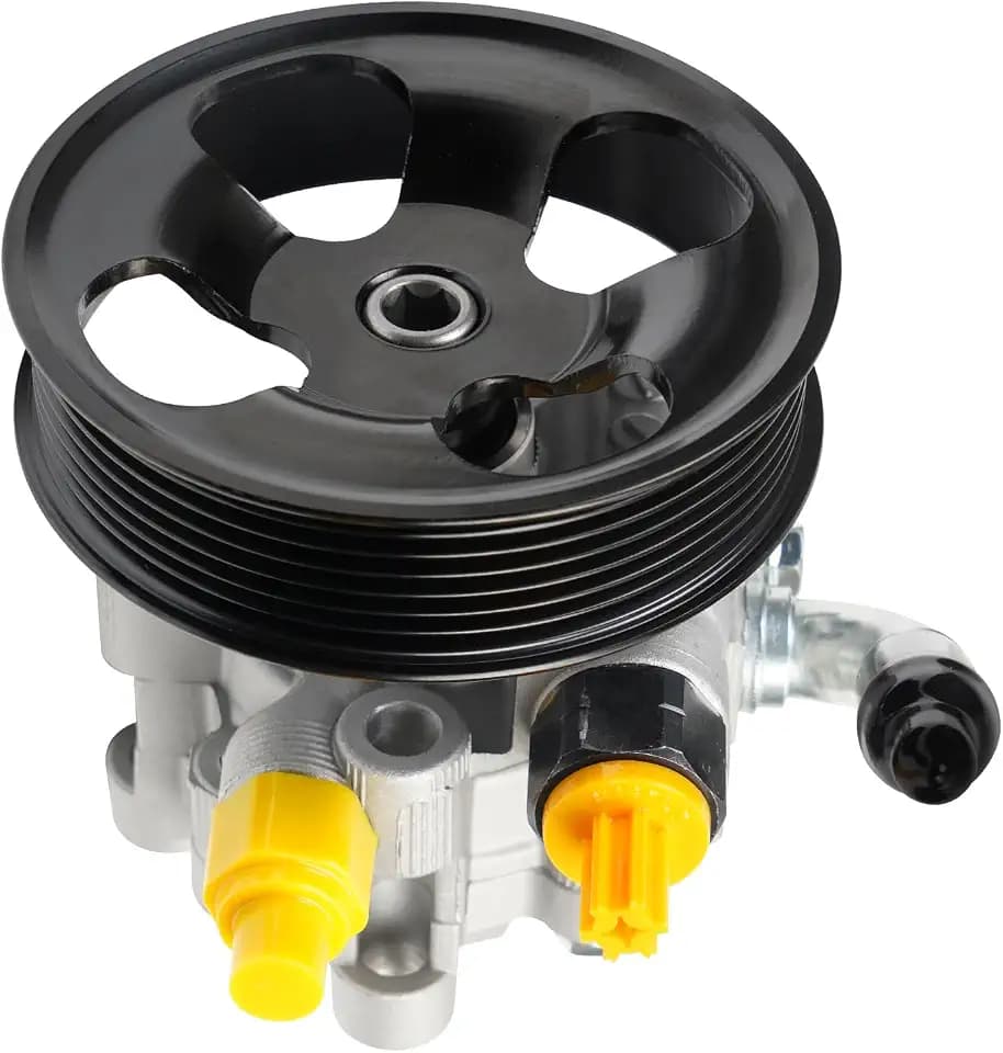 BHB Power Steering Pump with Pulley Compatible with Toyota Tacoma 2005-2015 Lexus RX350 2007-2009 Replaces 21-5447