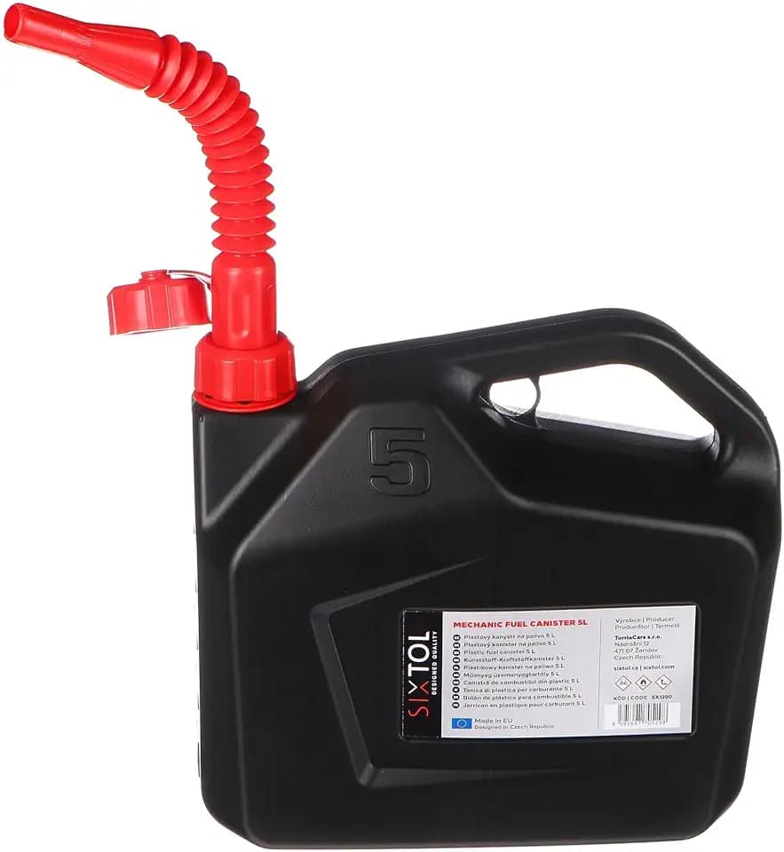 Kunststoffkanister MECHANIC FUEL CANISTER 5L, schwarz