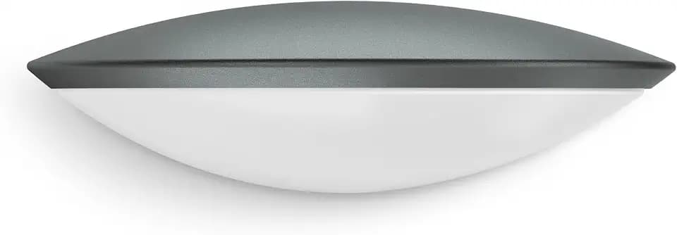Steinel Connect LED Außenleuchte L 825 SC, smarte Außenwandleuchte, Bewegungsmelder, dimmbar, bedienbar per App, Zeitplan, 9.7 W, 3000 K, Anthrazit