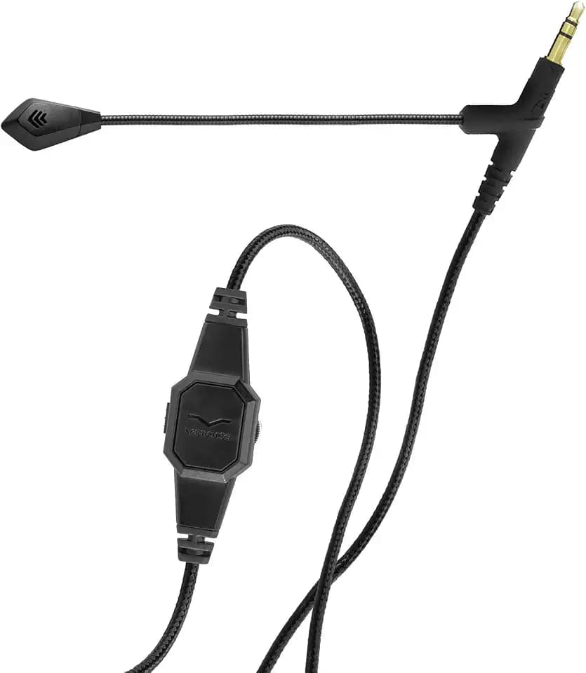 V-Moda BoomPro Microphone for Gaming & Communication, Black