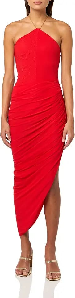 Ronny Kobo Women's Halter Cerva Mini Dress