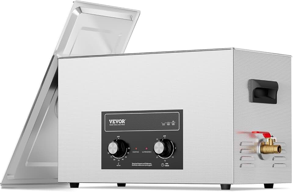 VEVOR 30L Ultraschallreiniger mit Heiztimer und Korb, professionelle digitale Schallkavitationsmaschine, 360 W Reinigungsmaschine