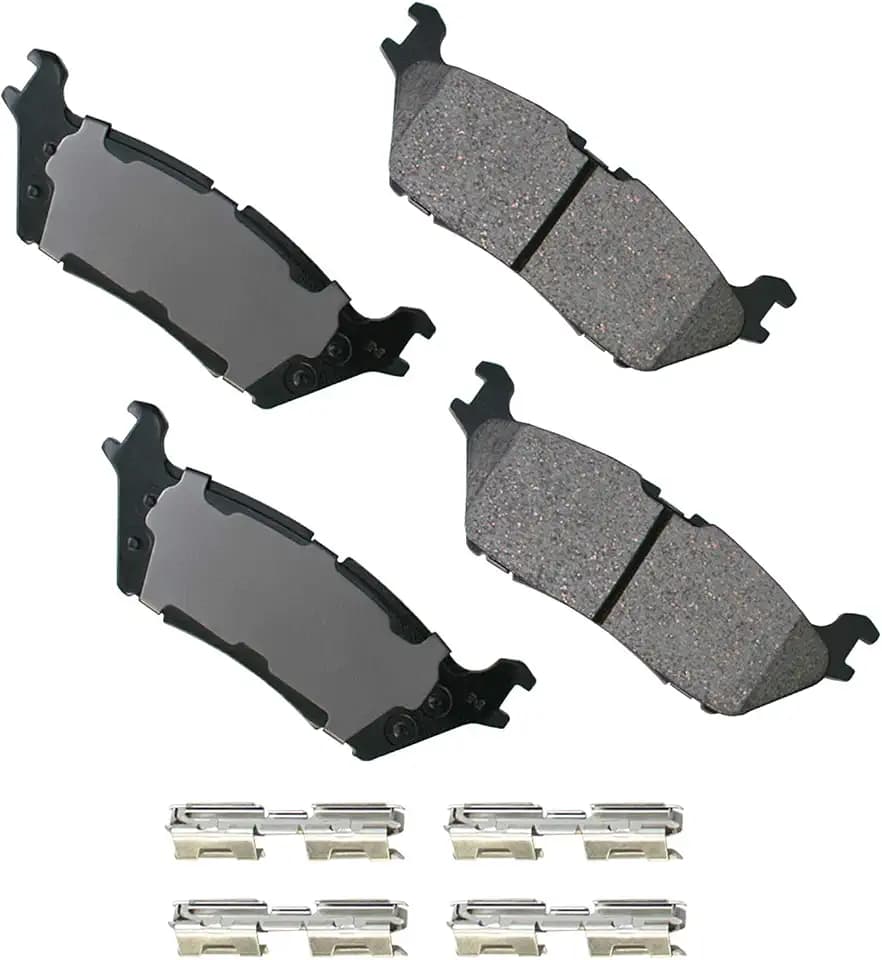 Akebono Brake Pad Set (ACT1790), GREY