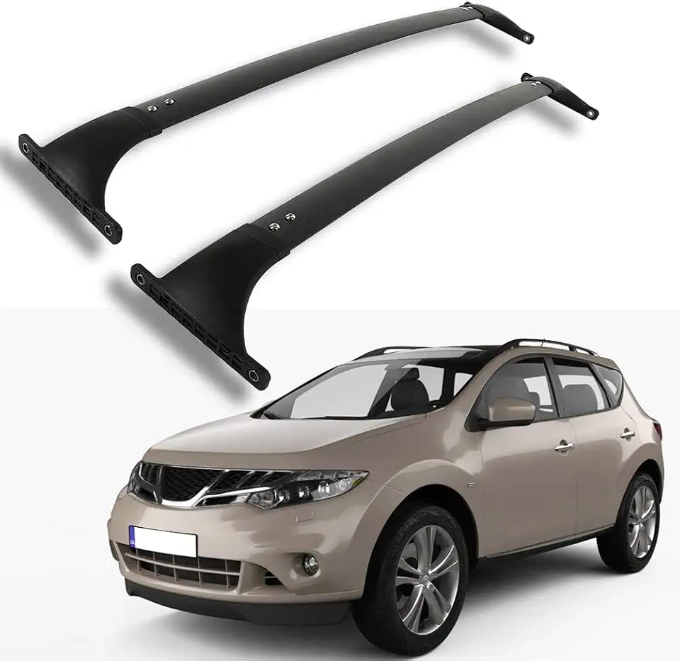 SCITOO Roof Rack crossbars Fit for Nissan Murano 2009-2014,Cargo Carrier Kayak Rooftop Luggage Crossbar,Max Load 100LBS