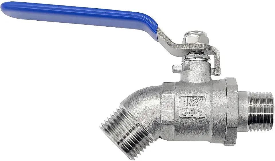 beduan 304 SS 1/2 NPT Male Garden Hose Bibb Outdoor Faucet Spigot