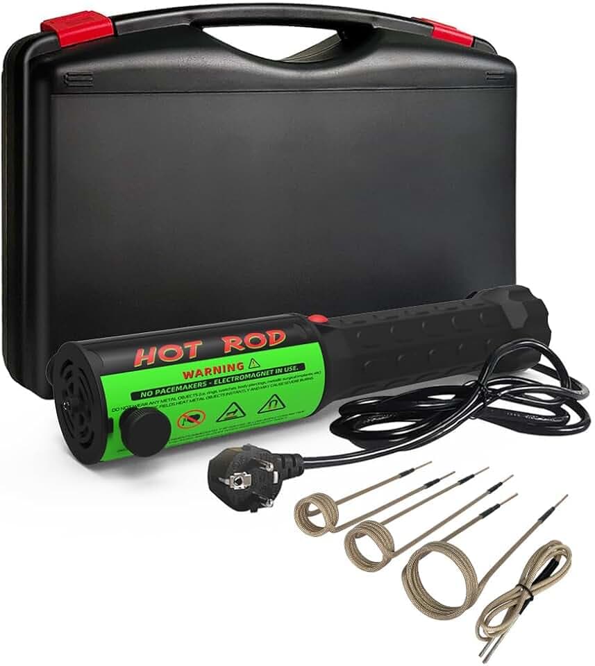 Solary Magnetischer Induktions-Heizkörper, 1100 W, 110 V, Induktionskocher mit 4 Spulen für feste Schraubenentfernung